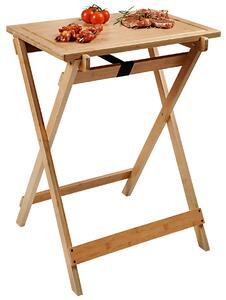 Kesper Sklopivi stol za roštilj od bambusa - 60 x 45 x 79 cm