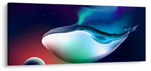 Slika - Kit u svemiru (120x50 cm)