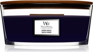 Woodwick Hinoki Dahlia mirisna svijeća s drvenim fitiljem (hearthwick) 453,3 g
