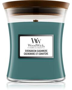Woodwick Evergreen Cashmere mirisna svijeća 275 g