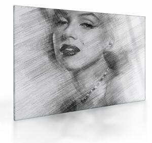 Staklena slika - Portret Marilyn Monroe (70x50 cm)