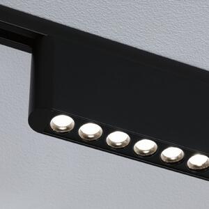 Paulmann URail Zelos LED tračnica, crna, 4.000 koraka prigušivanja, prigušiva, Crno, Dnevni boravak/blagovaonica, Aluminij