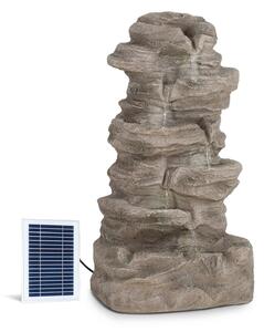 Blumfeldt Stonehenge XL, solarna fontana, LED rasvjeta, poliresin, litij-ionska baterija