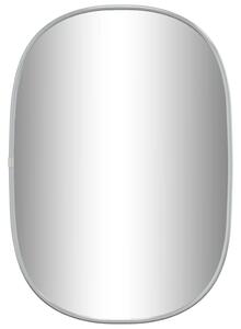 VidaXL Zidno ogledalo srebrno 50x35 cm