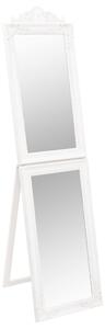 VidaXL Samostojeće ogledalo bijelo 40 x 160 cm