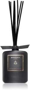 Bahoma London Obsidian Black Collection Patchouli & Musk aroma difuzer s punjenjem 100 ml