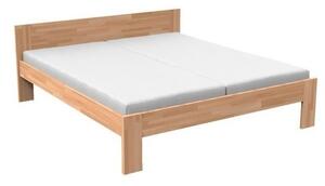 Zondo Bračni krevet 160 cm Natasha (masiv bukva) (s podnicama i madracima)