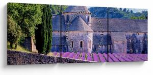 Slika - Polje lavande (sa satom) (90x30 cm)