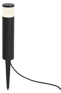 Moderna vanjska svjetiljka za stupiće 12V crna uklj. LED IP65 - Voltaire Palo