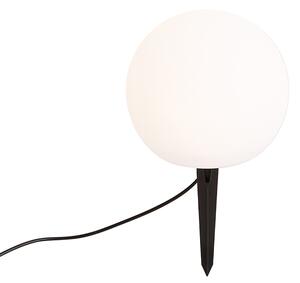 Moderna vanjska svjetiljka 12V bijela 20 cm uklj. LED IP65 - Voltaire Luno