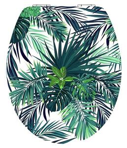 Poseidon WC daska Jungle (MDF, Raznobojno, Samospuštajuća)