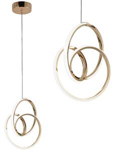 Viseća LED lampa G076-1CP Gold