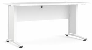 Bijeli radni stol PRIMA OFFICE bez ladica 80400