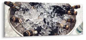 Slika - šampanjac u ledu (120x50 cm)