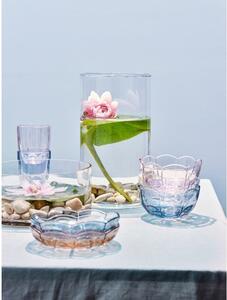 Svijetloplavi desertni stakleni tanjuri u setu od 2 kom ø 16 cm Lily - Holmegaard