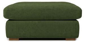 Tabure za noge od tamno zelene tkanine Comfy - Scandic
