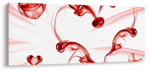 Slika srce od dima (120x50 cm)