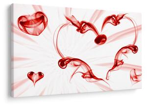 Slika srce od dima (90x60 cm)