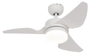 Stropni ventilator bijeli uključujući LED s daljinskim upravljačem - Yuki