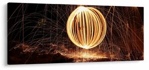 Slika svjetlosne kugle (120x50 cm)