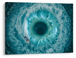 Slika mora s brodom (70x50 cm)