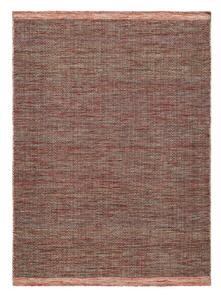 Crveni vuneni tepih Universal Kiran Liso, 60 x 110 cm