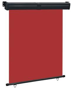 VidaXL Balkonska bočna tenda 145 x 250 cm crvena