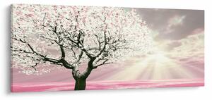 Ružičasta slika stabla (120x50 cm)
