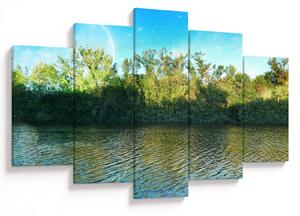Slika - jezero (150x105 cm)