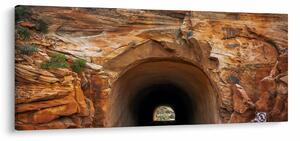 Slika - tunel u stijeni (120x50 cm)