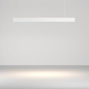 Maytoni LED postolje za viseću svjetiljku, bijelo, CCT, duljina 112,5 cm, prigušiva, Bijela, Dnevni boravak/blagovaonica, Aluminij