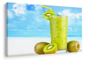 Slika - kiwi smoothie (90x60 cm)