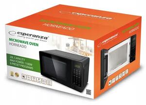 Esperanza Horneado EKO009 Mikrovalna Pećnica 20 L – 700 W, Digitalno Upravljanje, 6 Automatskih Programa