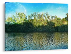 Slika - jezero (70x50 cm)
