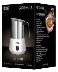 Teesa AROMA F50 TSA4007 Pjenjač Mlijeka – Topla i Hladna Pjena, Indukcijsko Zagrijavanje, 500 W