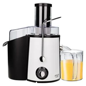 Adler AD 4128 Sokovnik – 1000 W, Veliki Otvor 75 mm, 2 Brzine, Posuda za Pulpu 2 L