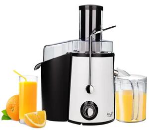 Adler AD 4128 Sokovnik – 1000 W, Veliki Otvor 75 mm, 2 Brzine, Posuda za Pulpu 2 L