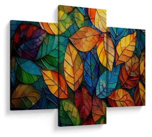 Slika - Mozaik od lišća (90x60 cm)