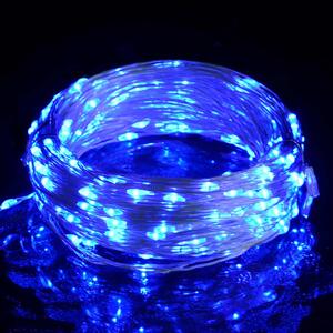 VidaXL LED mikro rasvjetni lanac 40 m 400 LED plavi 8 funkcija