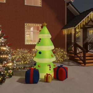 VidaXL Božićno drvce na napuhavanje s LED svjetlima 240 cm
