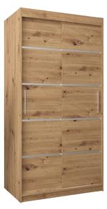 Zondo.hr Ormar za garderobu 100 cm Verika 1 100 (hrast artisan). Akcija -19%. 1063672