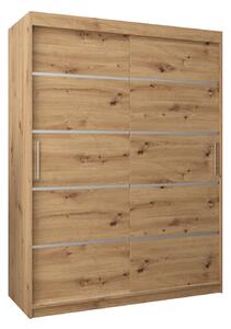 Zondo.hr Ormar za garderobu 150 cm Verika 1 150 (hrast artisan). Akcija -17%. 1063700
