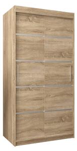 Zondo.hr Ormar za garderobu 120 cm Verika 1 120 (hrast sonoma). Akcija -16%. 1063697