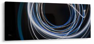 Slika plavih linija (120x50 cm)