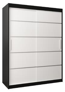Zondo.hr Ormar za garderobu 150 cm Verika 1 150 (crna + bijela). Akcija -17%. 1063706