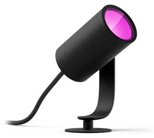 Lily HUE WACA VANJSKI REFLEKTOR SA ŠILJKOM crni 1x8W 24V 8718696167977