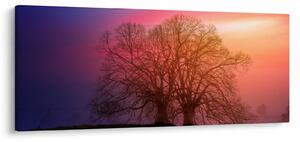 Slika drveća u magli (120x50 cm)