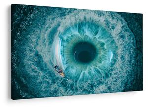 Slika mora s brodom (90x60 cm)