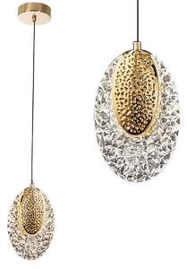 Viseća Kristalna Lampa LED G088-1CP Złota