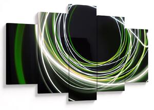 Slika zelenih linija (150x105 cm)